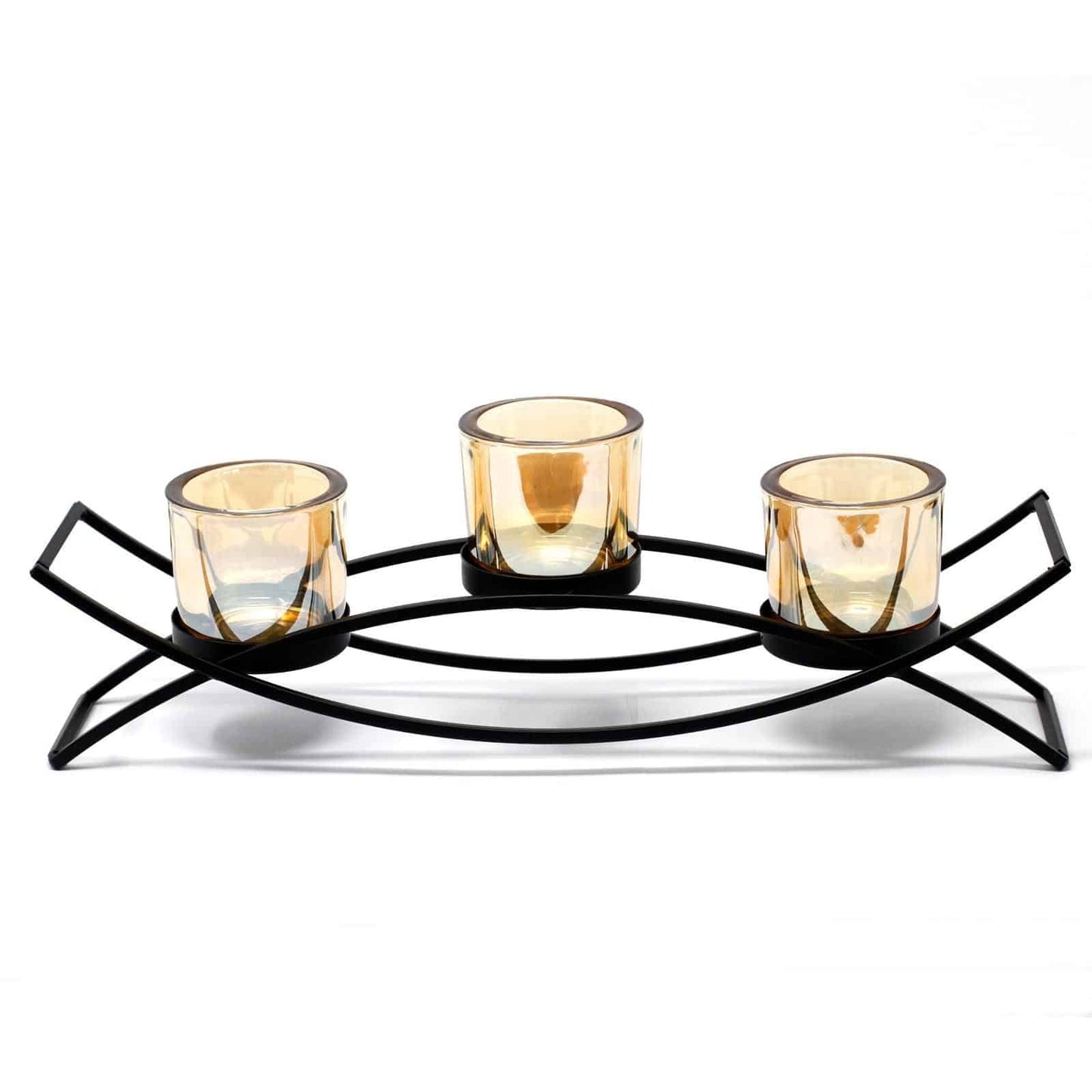 3 Cup Silhouette Candle Holder - AromaEmporium